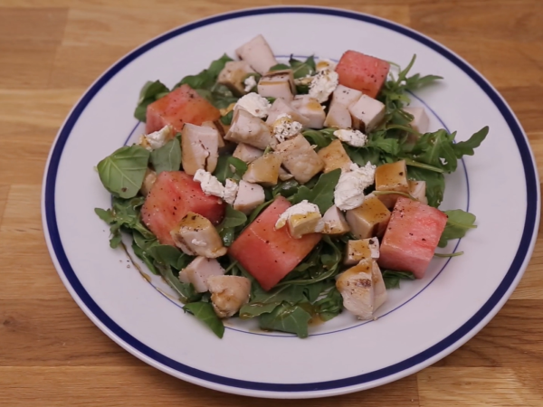 Grilled Chicken Watermelon Salad