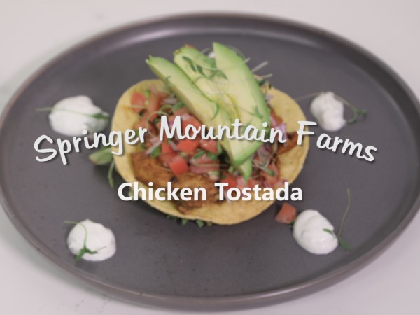 Chicken Tostada by Chef Scott Smith