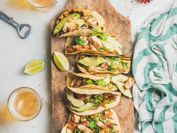 Cilantro Lime Chicken Tacos