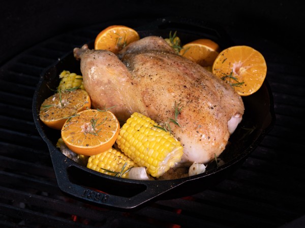 Grillin' & Chillin' - Cast Iron Roasted Chicken