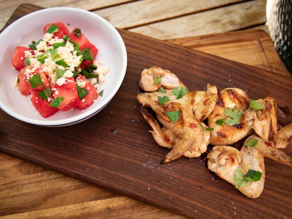 Grillin' & Chillin' - Sweet Tea Brined Chicken Wings