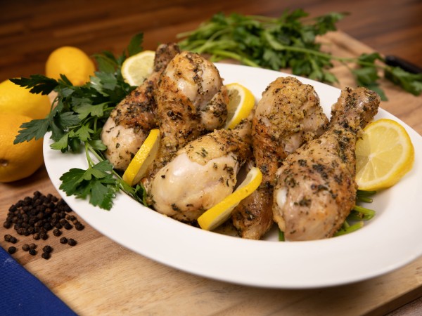 Air Fried Lemon Pepper Drumsticks