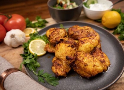 Air Fryer Chicken Shawarma