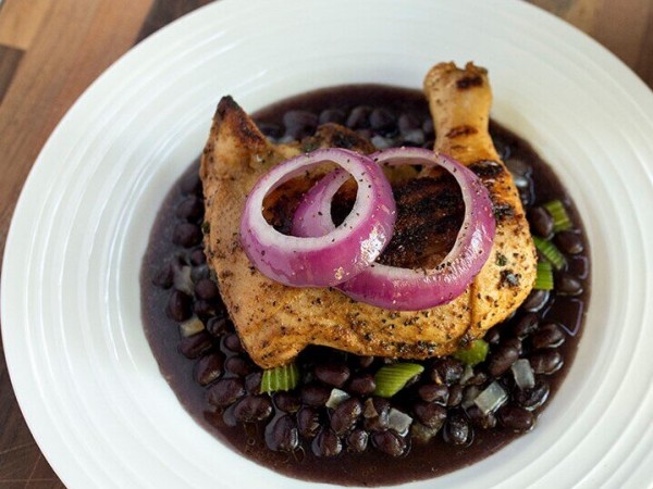 Cuban Chicken and Black Beans