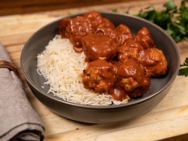 Savory Butter Chicken Meatballs