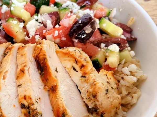 Greek Chicken Bowls