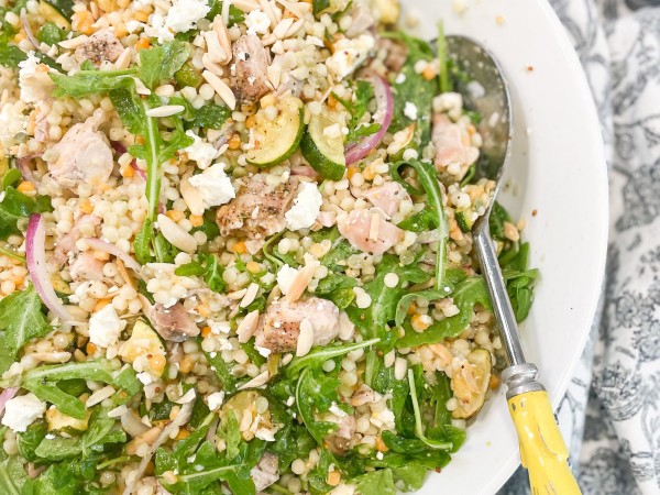 Chicken and Arugula Couscous Salad