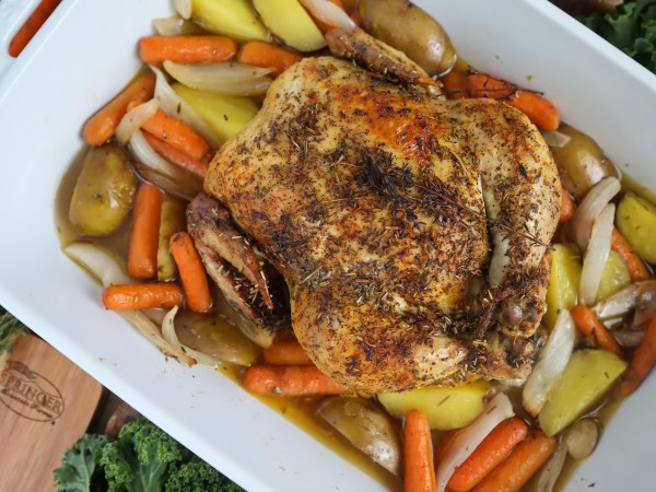 Thanksgiving Roasted Chicken (Gluten Free)