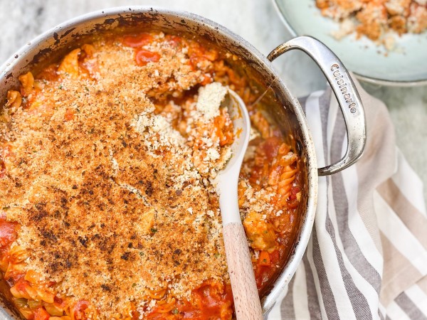 One Pot Chicken Parmesan