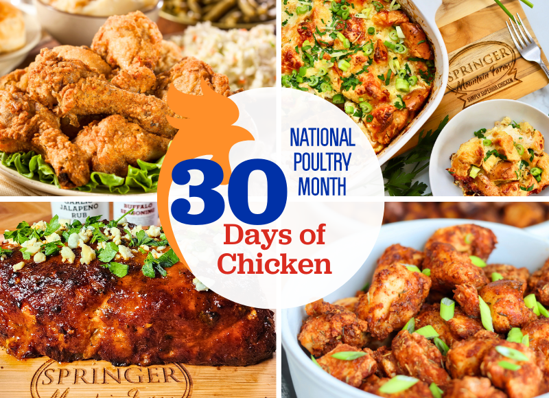 🍗 30 Days of Chicken: Celebrate National Poultry Month with Springer Mountain Farms Featured Image
