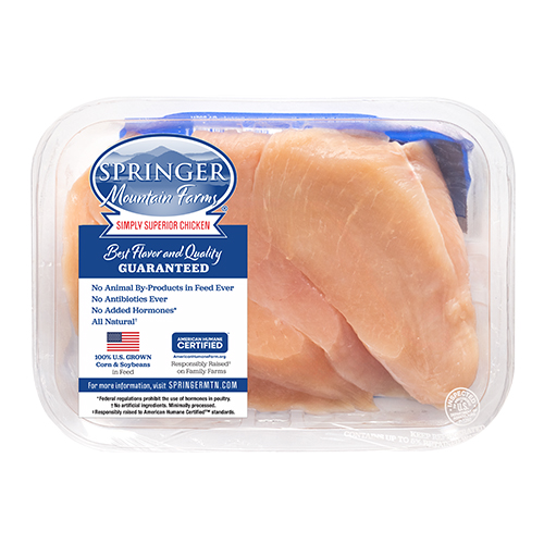 Thin Sliced Boneless Skinless Breasts