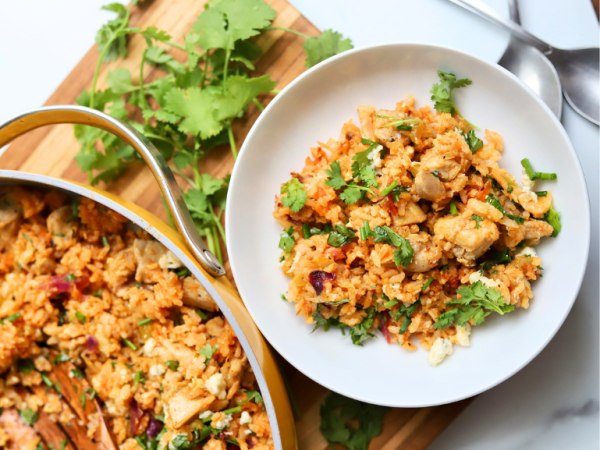 Buffalo Chicken Fried Rice