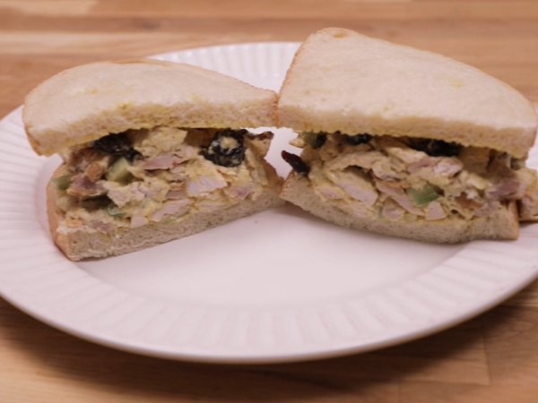 Curried Chicken Salad Sandwich