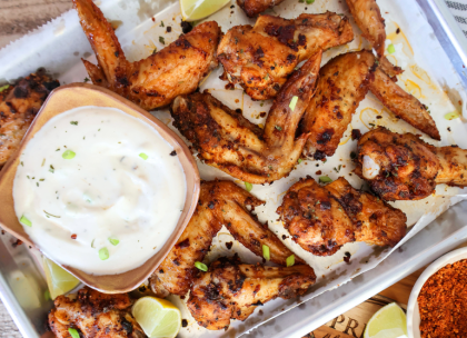 Cajun Air Fryer Wings
