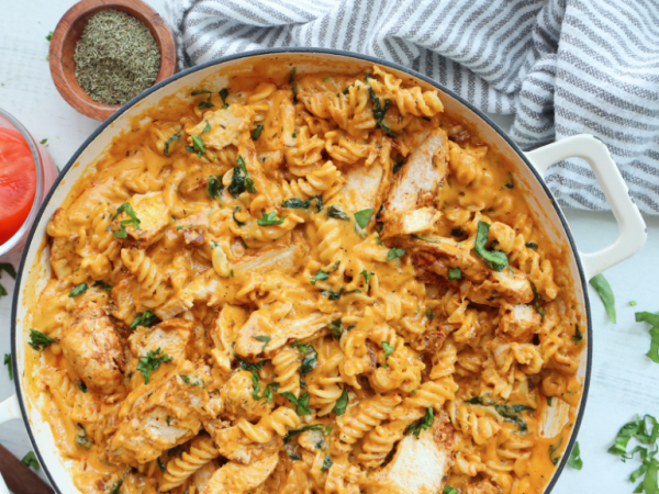 Cajun Chicken Chorizo Pasta