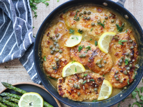 Gluten-Free Chicken Piccata