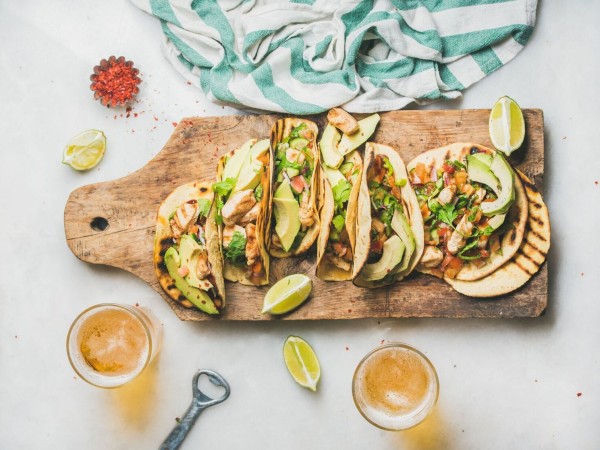 Cilantro Lime Chicken Tacos