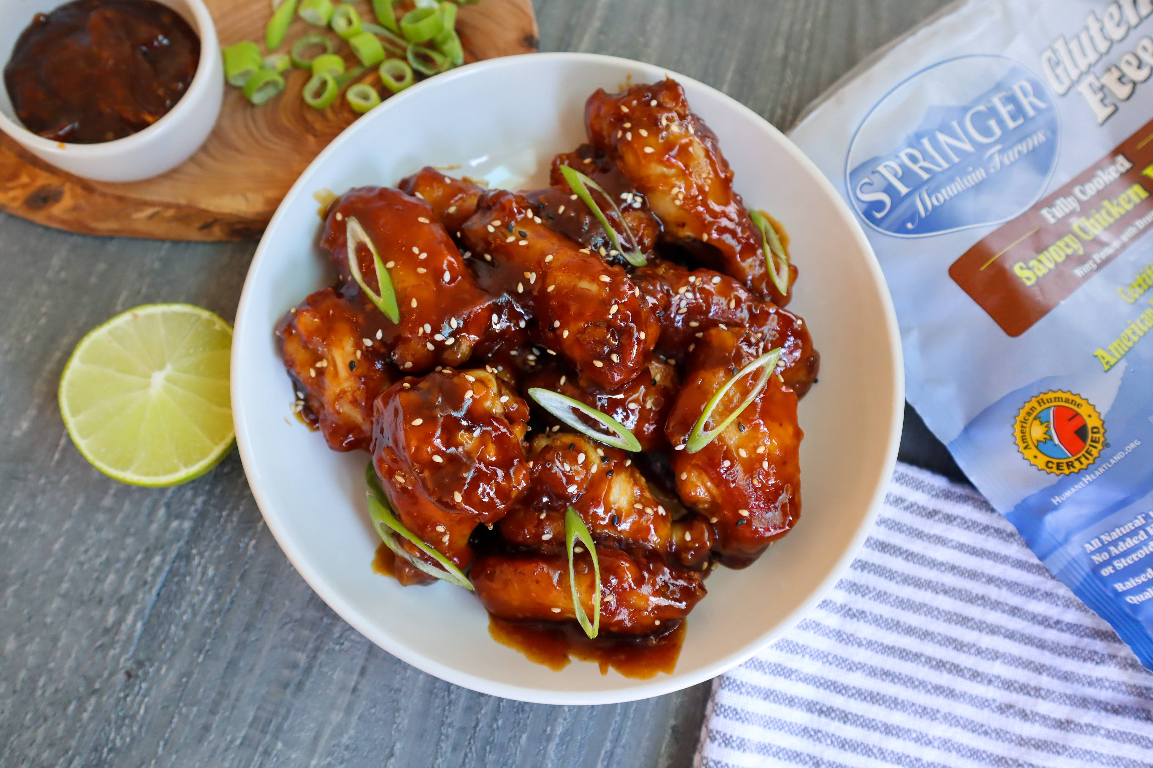 Air Fryer Teriyaki Wings (Gluten Free)