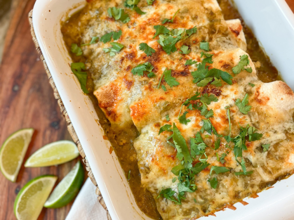 Easy Chicken Enchiladas