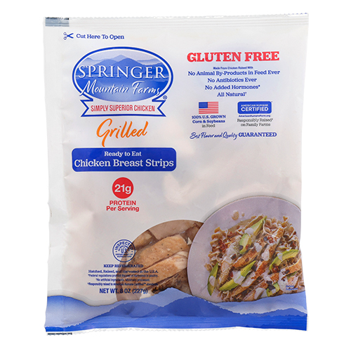 Fresh, Grilled, Fully Cooked Breast Strips