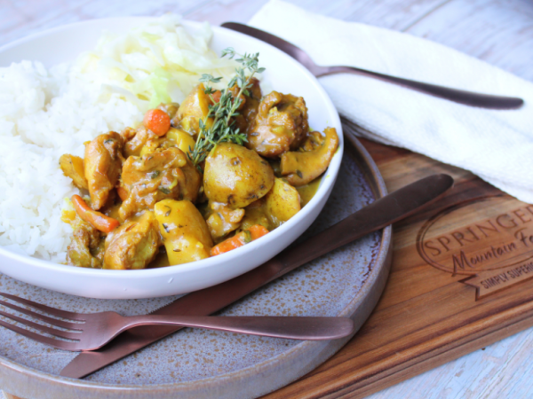 Jamaican Coconut Curry Chicken