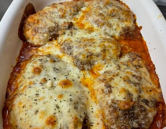 Smoked Chicken Parmesan