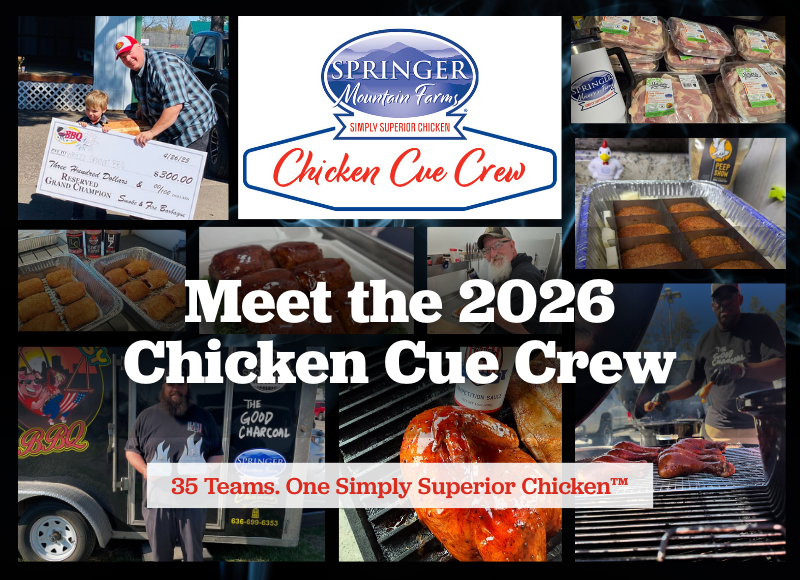 Welcome the 2026 Springer Mountain Farms Chicken Cue Crew 🐔🔥 - article image