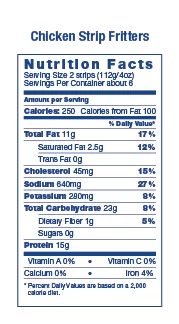 Nutrition Facts