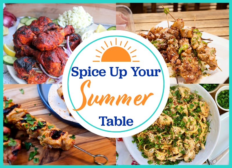 Bold & Global Chicken Flavors to Spice Up Your Summer Table Featured Image