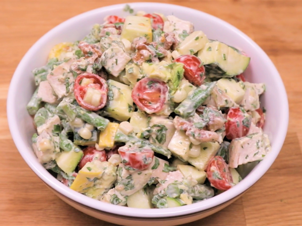 Summer Chopped Chicken Salad