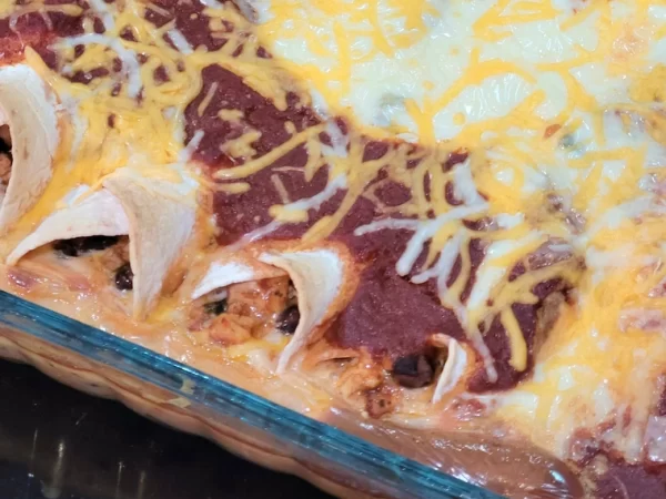 Easy Chicken Enchiladas