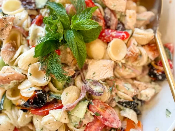 Tzatziki Chicken Pasta Salad