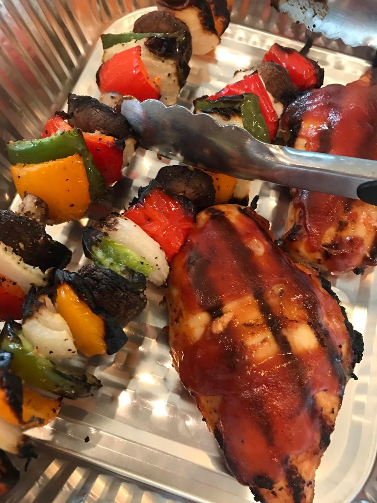 Spicy Pineapple BBQ Grilled Chicken