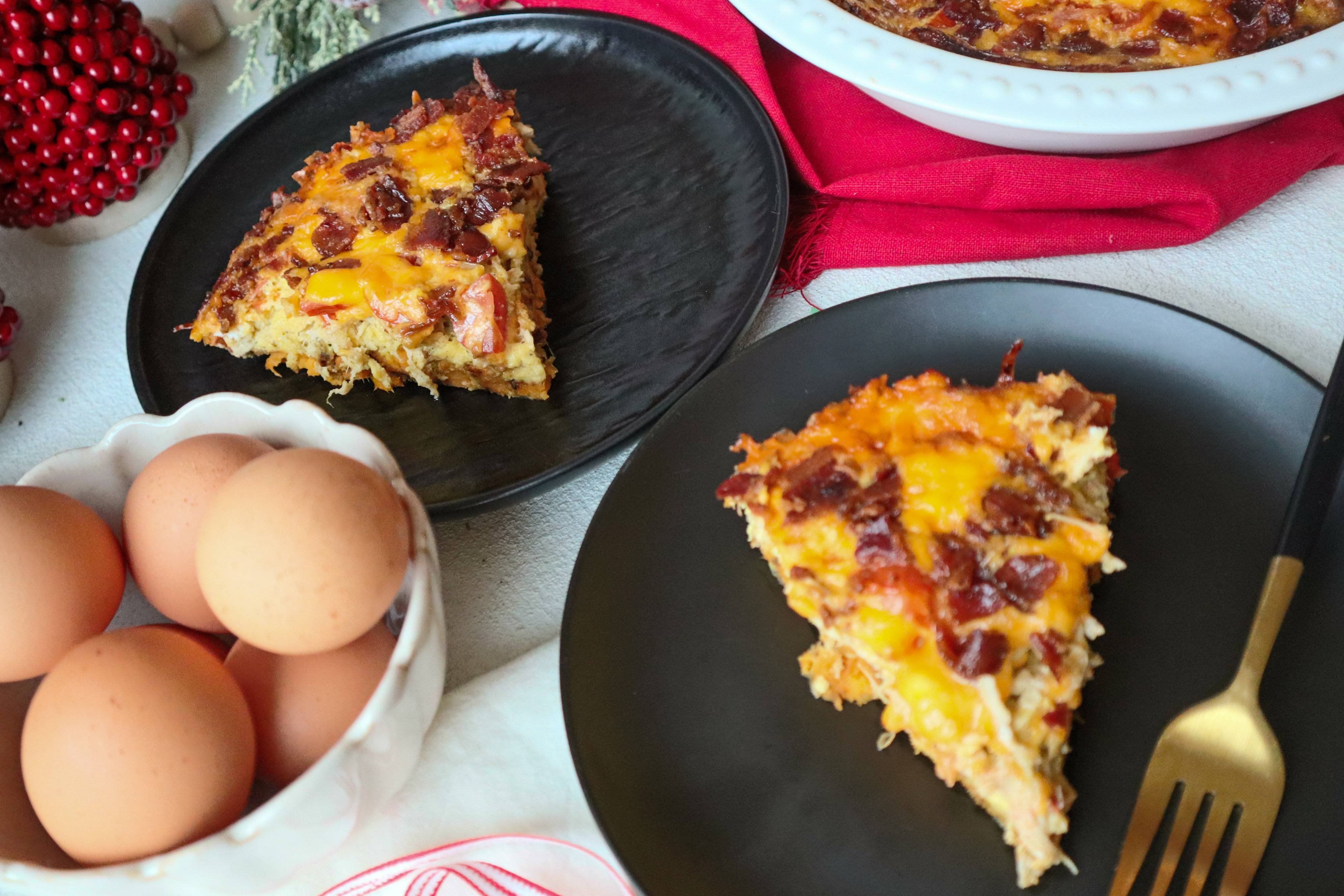 Cheesy Chicken and Egg Casserole